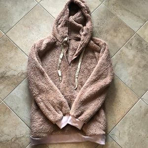 Brown Teddy Hoodie